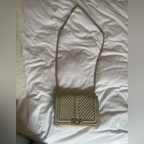 Rebecca Minkoff - Love Chevron Quilted Crossbody Bag - Picture 2 of 12